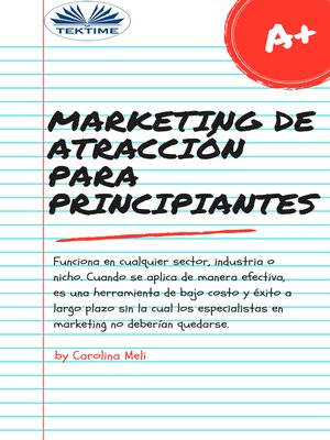 cover image of Marketing De Atracción Para Principiantes
